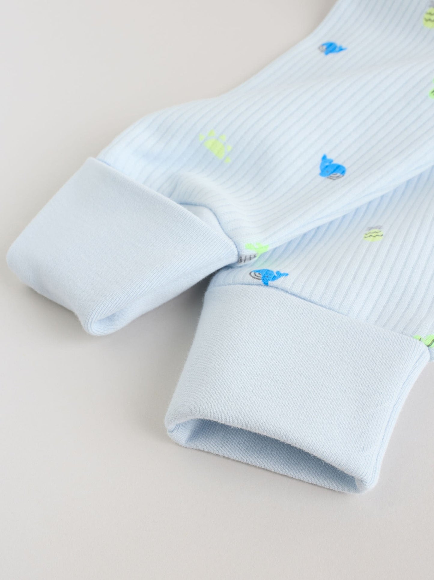 Multi Print Baby Sleepsuits 4 Pack (0mths-3yrs) image 5