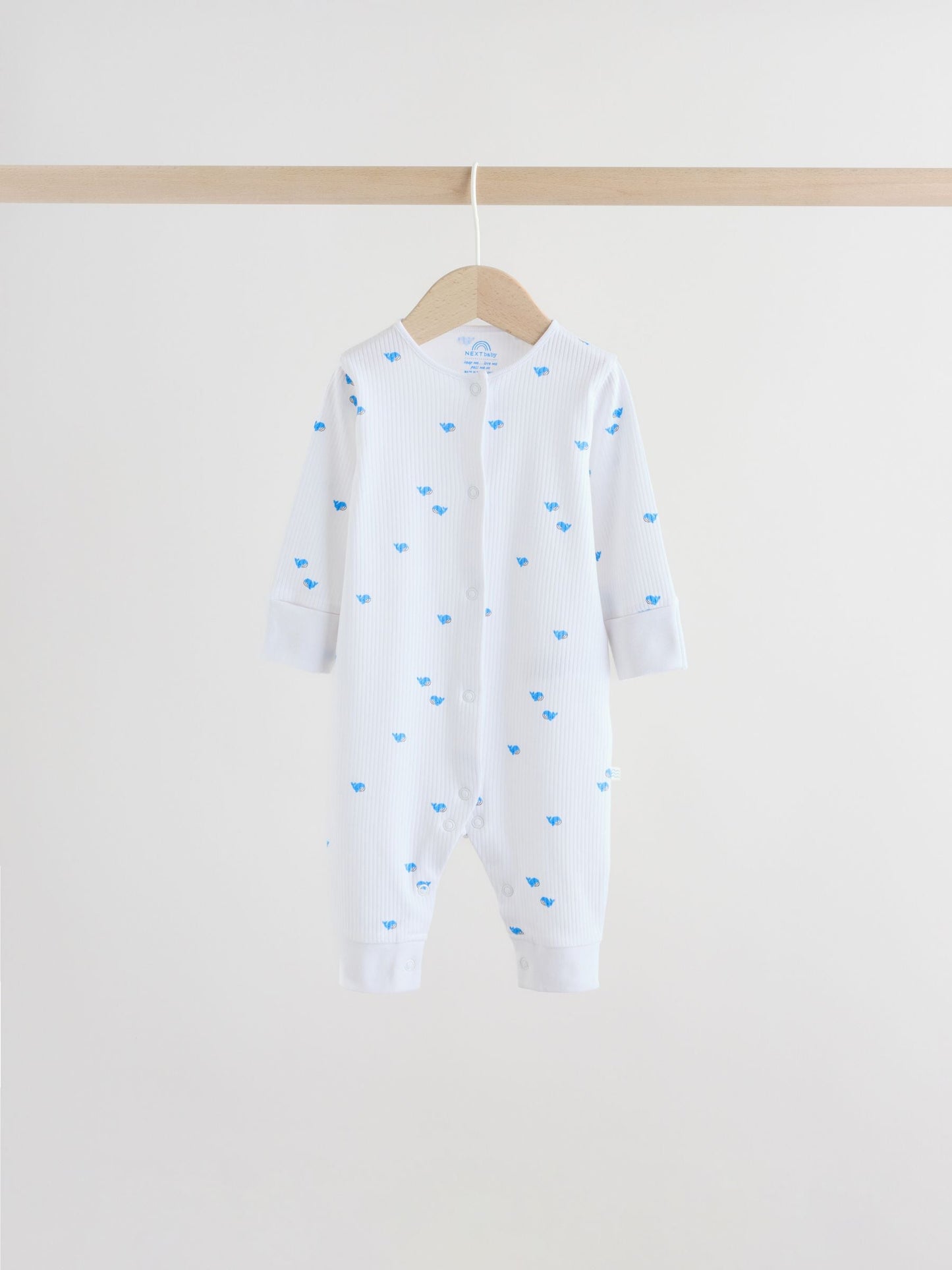 Multi Print Baby Sleepsuits 4 Pack (0mths-3yrs) image 9