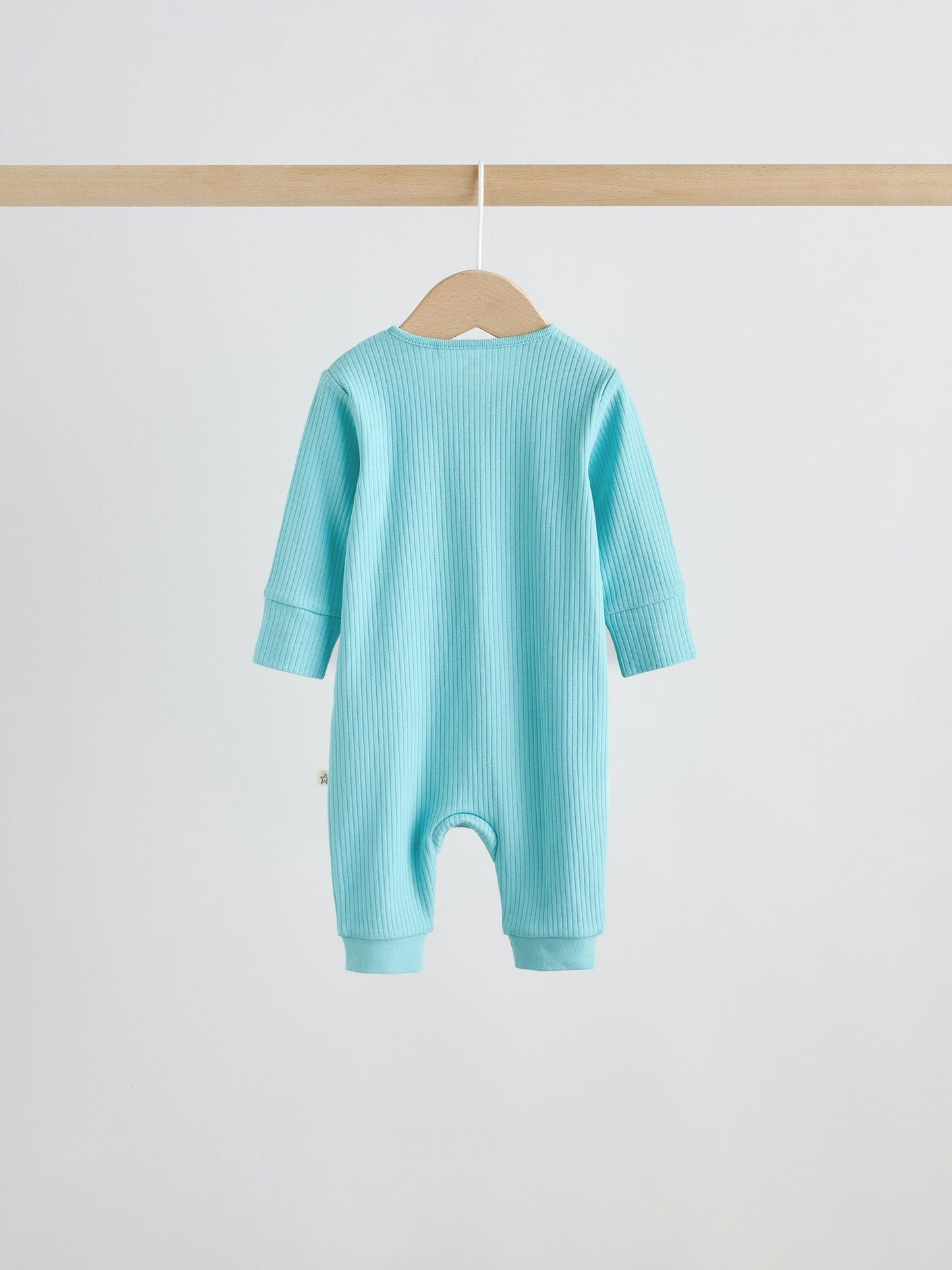 Multi Brights Two Way Zip Baby Sleepsuits 3 Pack (0mths-3yrs) image 6