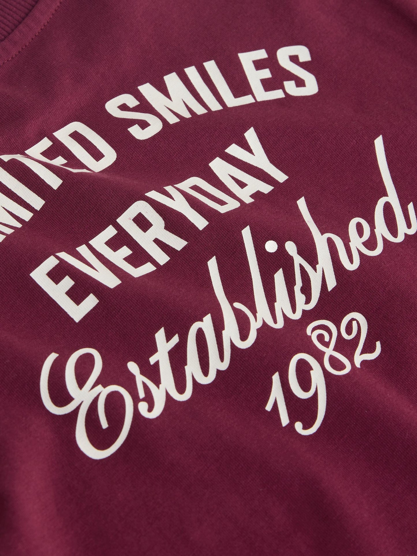 Berry Red Slogan Short Sleeve Back Print T-Shirt (3mths-7yrs) image 6