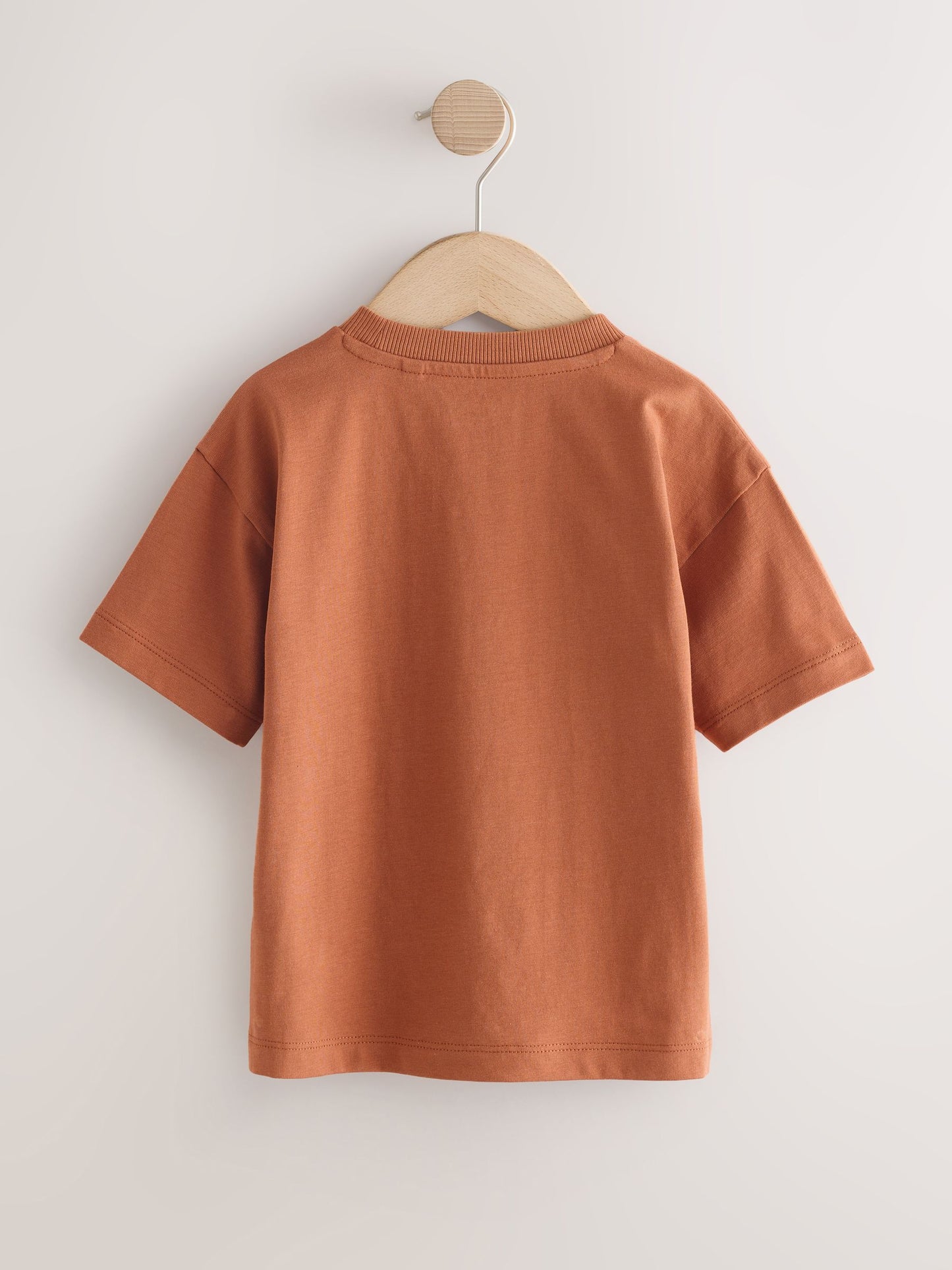 Rust Brown Vehicles Short Sleeve Graphic T-Shirt (3mths-7yrs) image 6