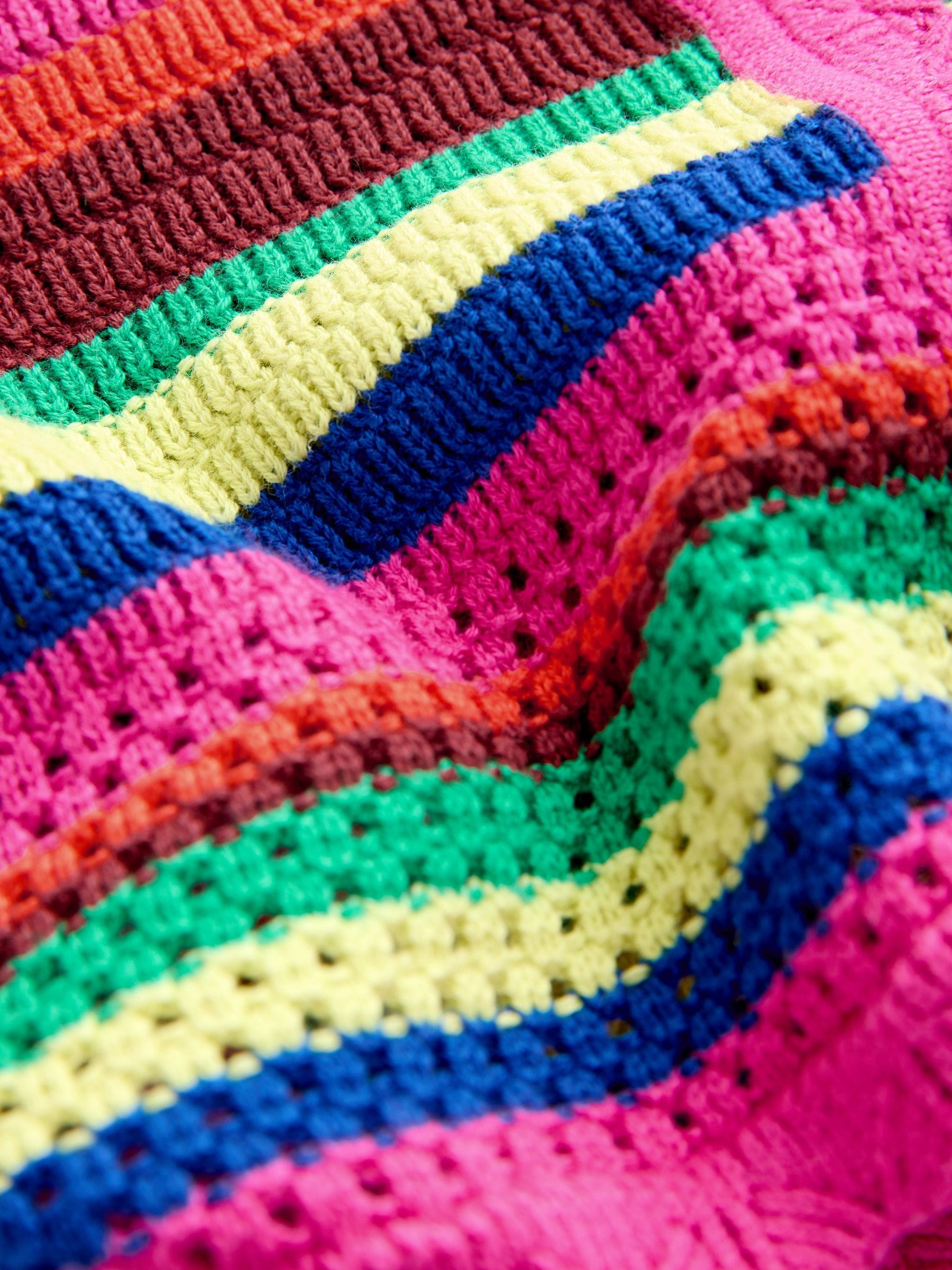 Bright Stripe Knitted Shorts And Cardigan Set (3mths-7yrs) image 8