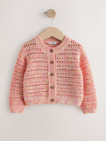 Dsiney Kidz - Fluro Orange Knitted Cardigan (3mths-10yrs) image 5