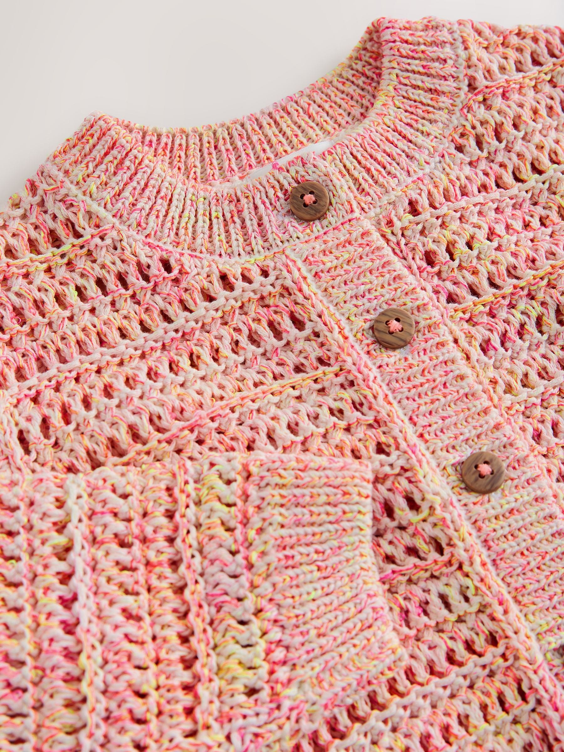 Dsiney Kidz - Fluro Orange Knitted Cardigan (3mths-10yrs) image 7