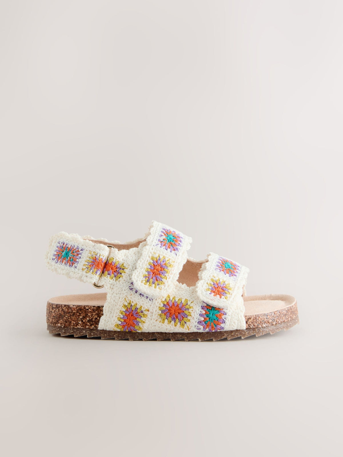 Multi Touch Fastening Corkbed Sandals image 3
