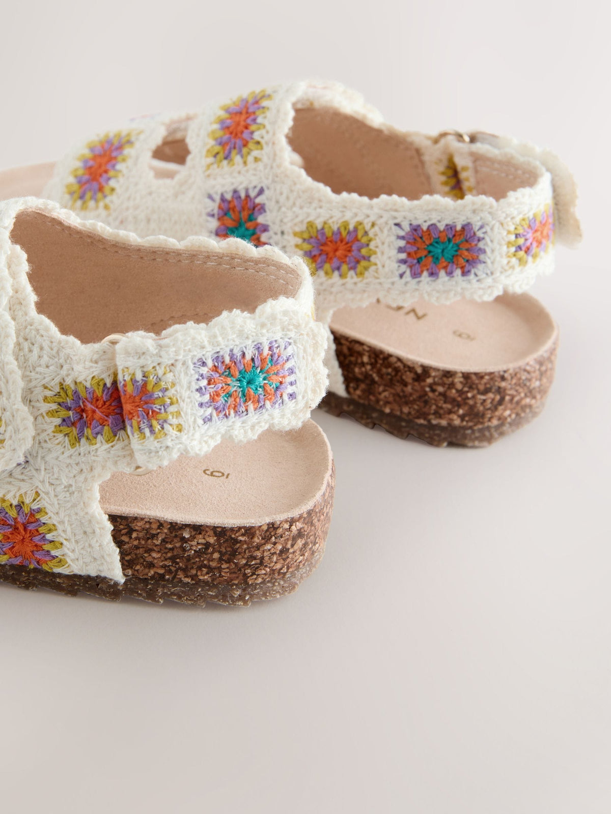 Multi Touch Fastening Corkbed Sandals image 5