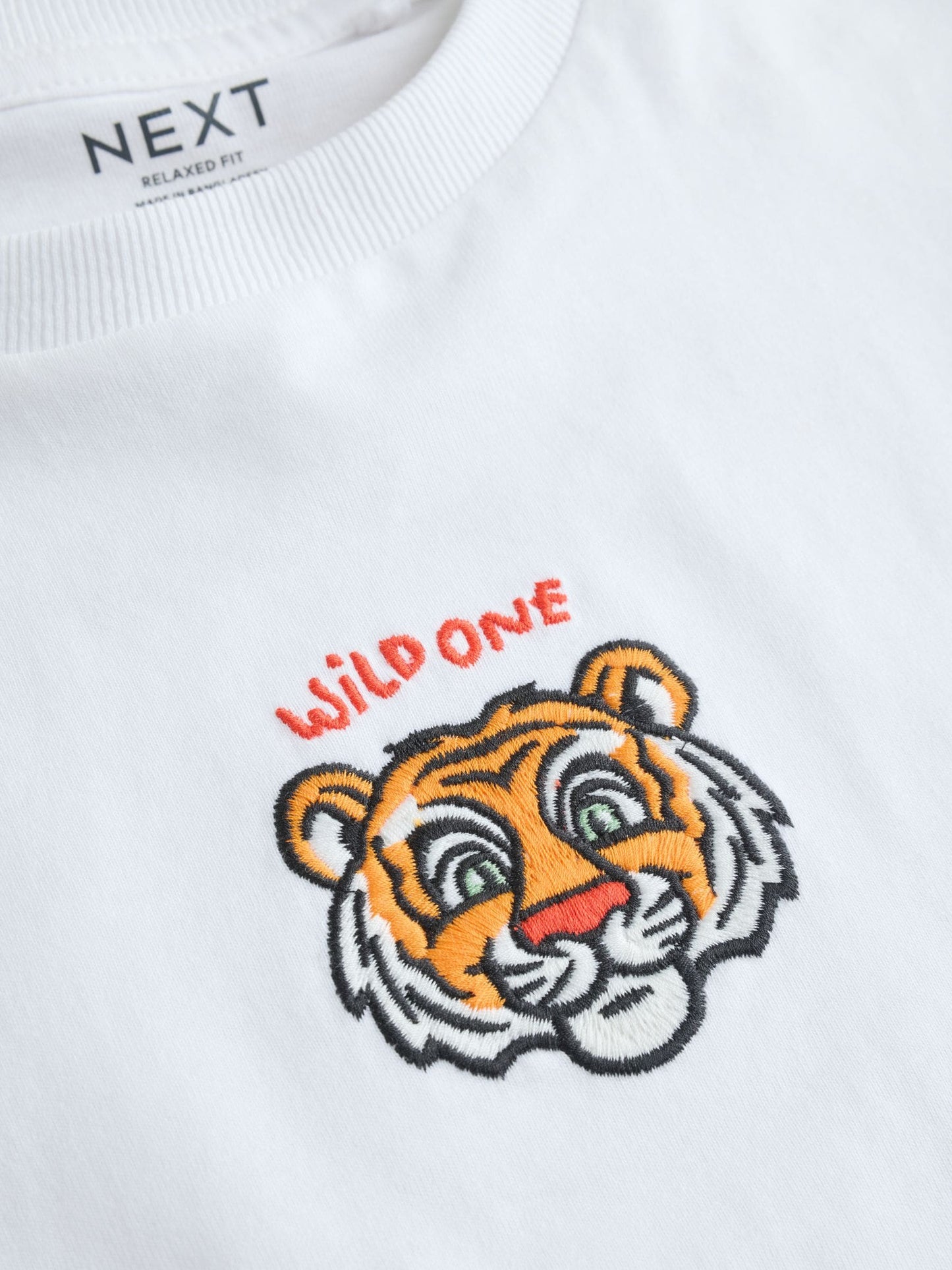 White Tiger Short Sleeve T-Shirt and Shorts Set (3mths-7yrs) image 7