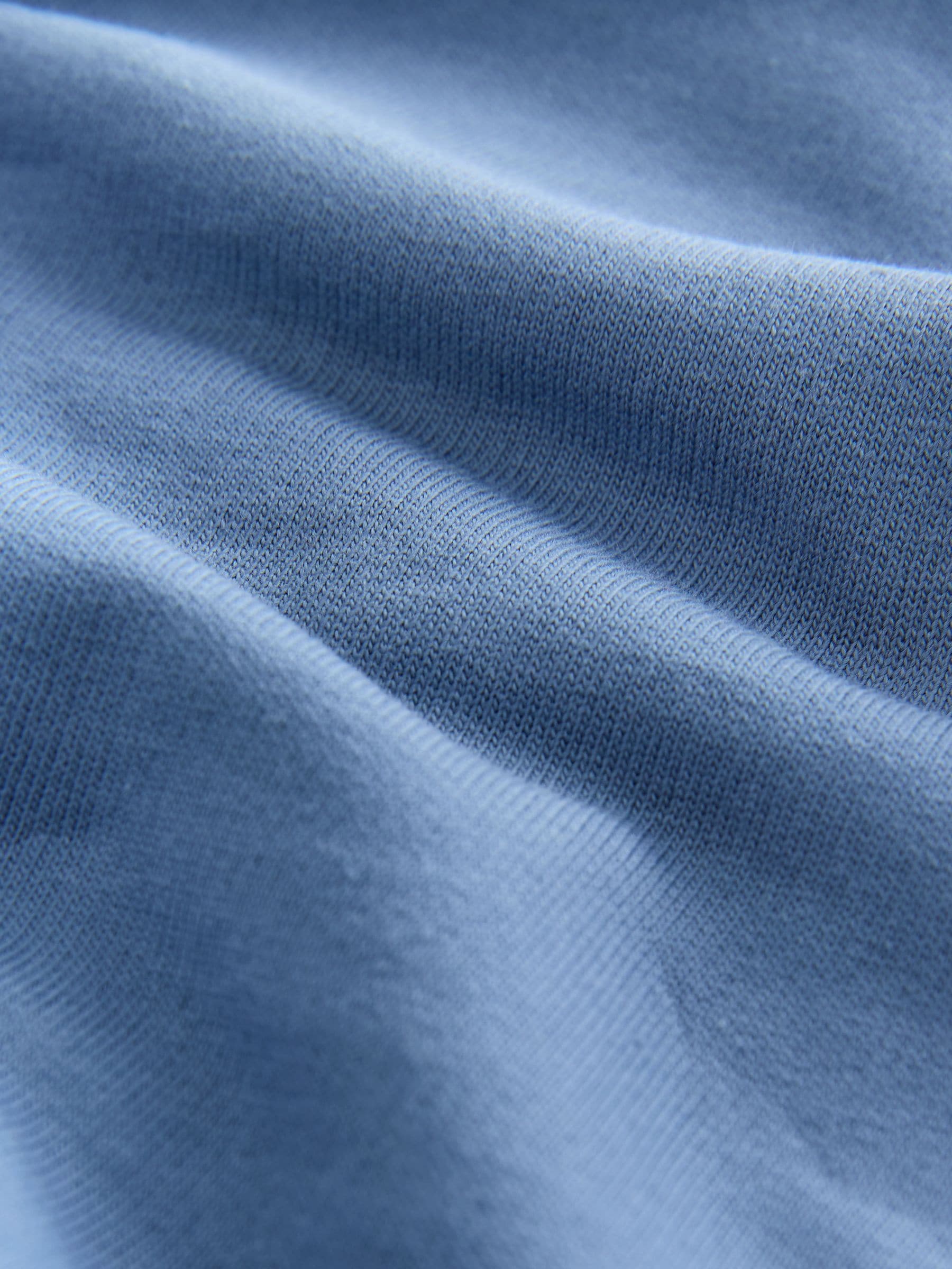 Denim Blue Jersey Shorts (3mths-7yrs) image 3