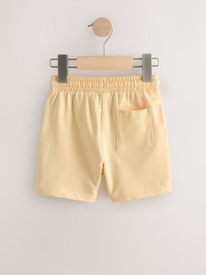 Butter Yellow Jersey Shorts (3mths-7yrs) image 2