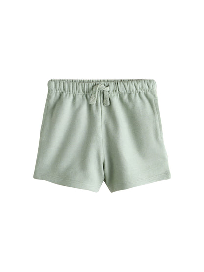 Dsiney Kidz - Sage Green Soft Yellow and Pastel Stripe Textured Shorts 3 Pack (3mths-7yrs) image 6