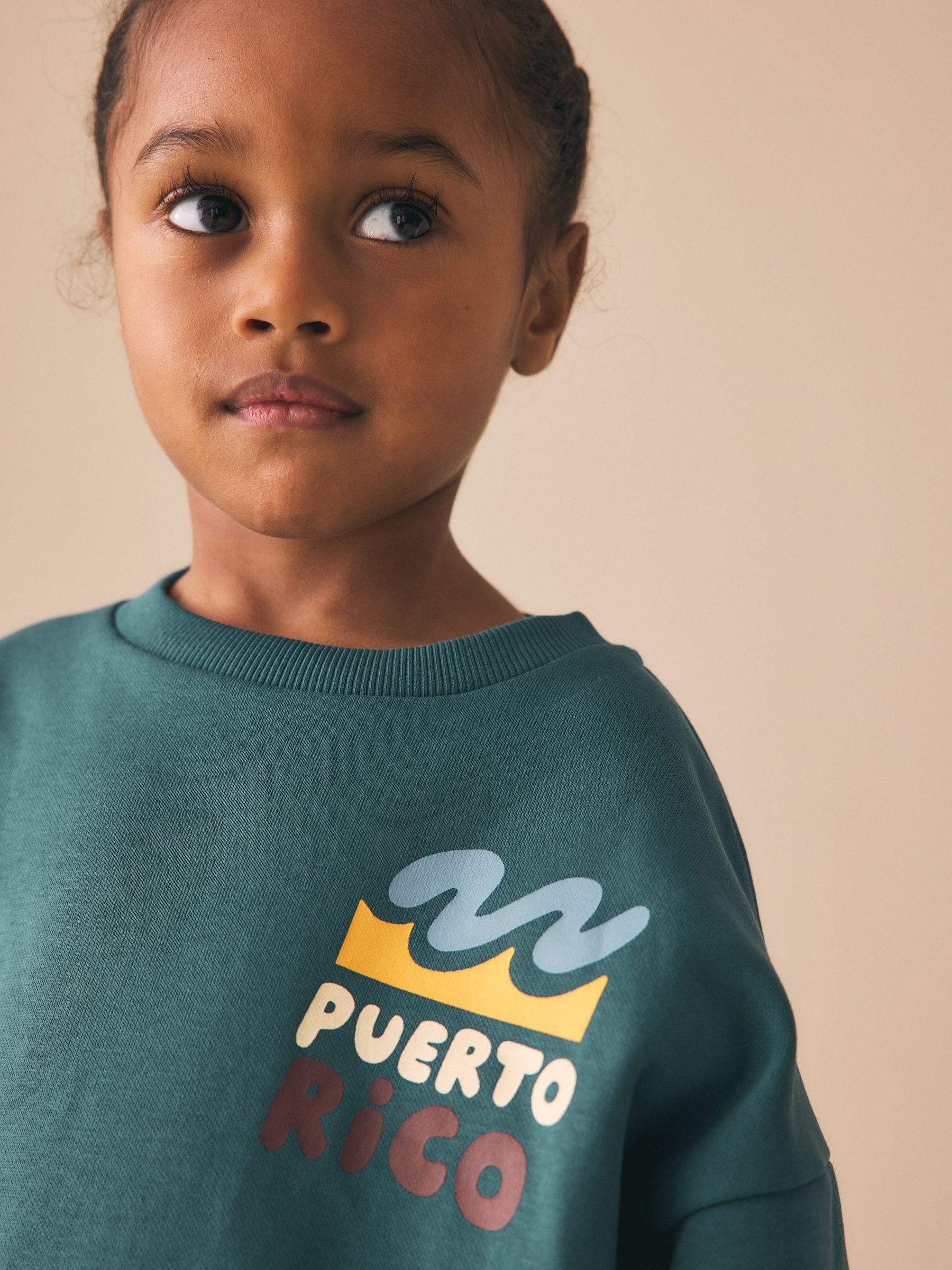 Dark Green Crew Neck Sweatshirt and Shorts Set (3mths-7yrs) (3mths-7yrs) image 5