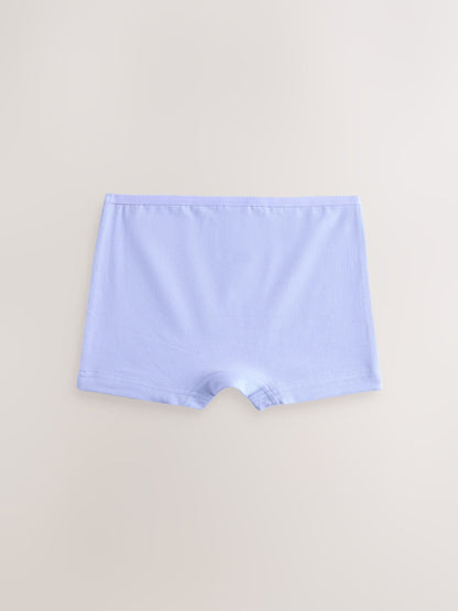 Pink Bear/Bow Short Briefs 5 Pack (2-16yrs) image 3
