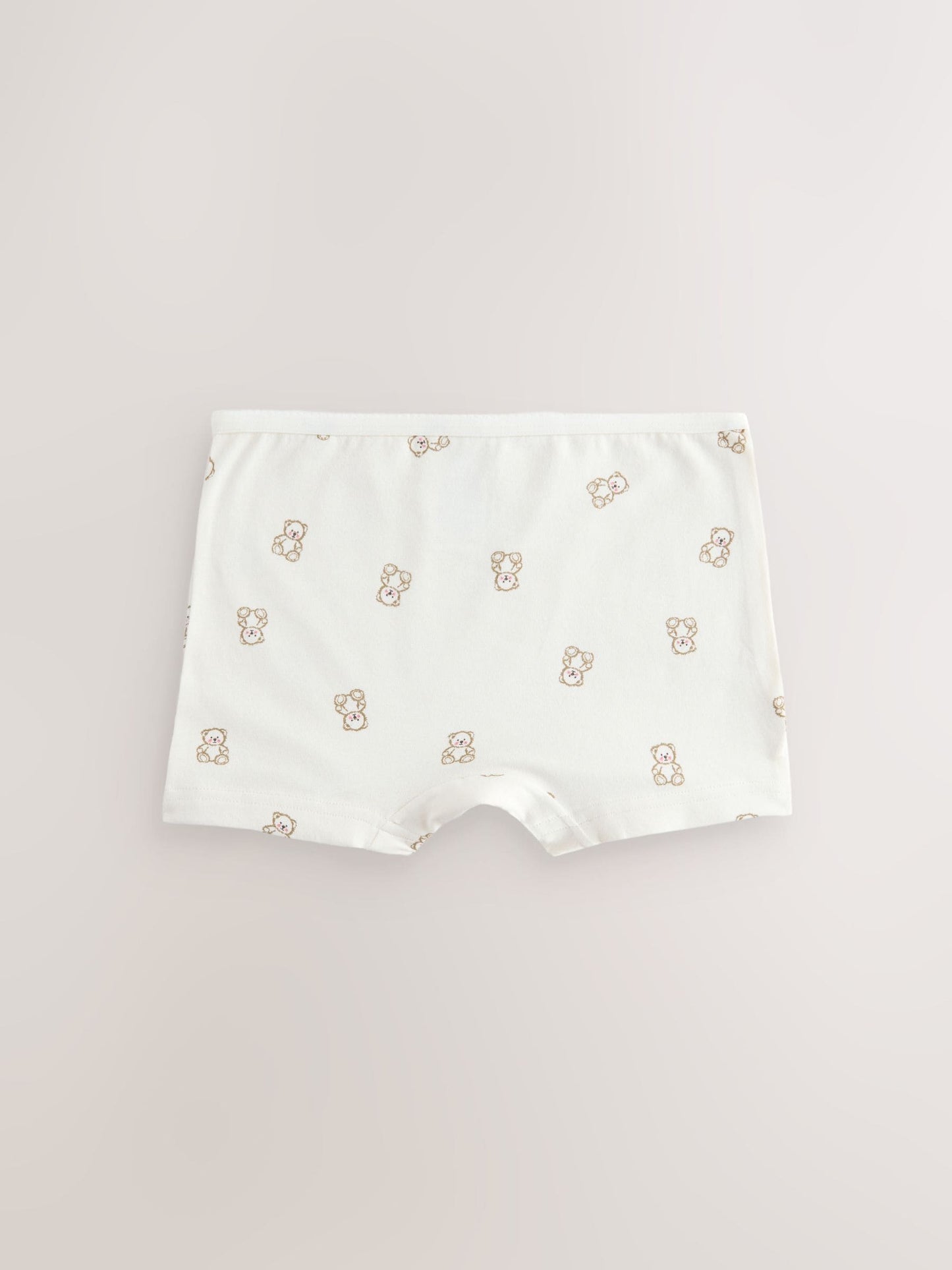 Pink Bear/Bow Short Briefs 5 Pack (2-16yrs) image 7