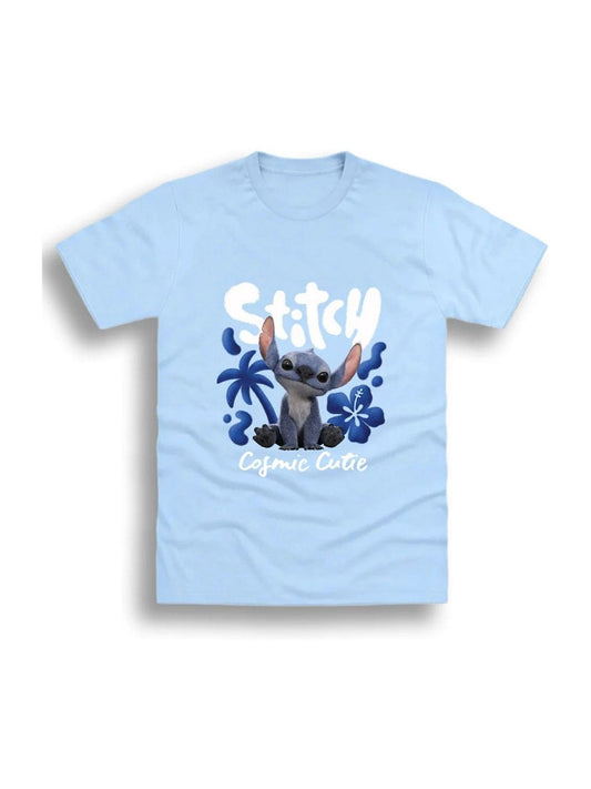 Brand Threads Blue Disney Lilo and Stitch Movie T-Shirt - image 2