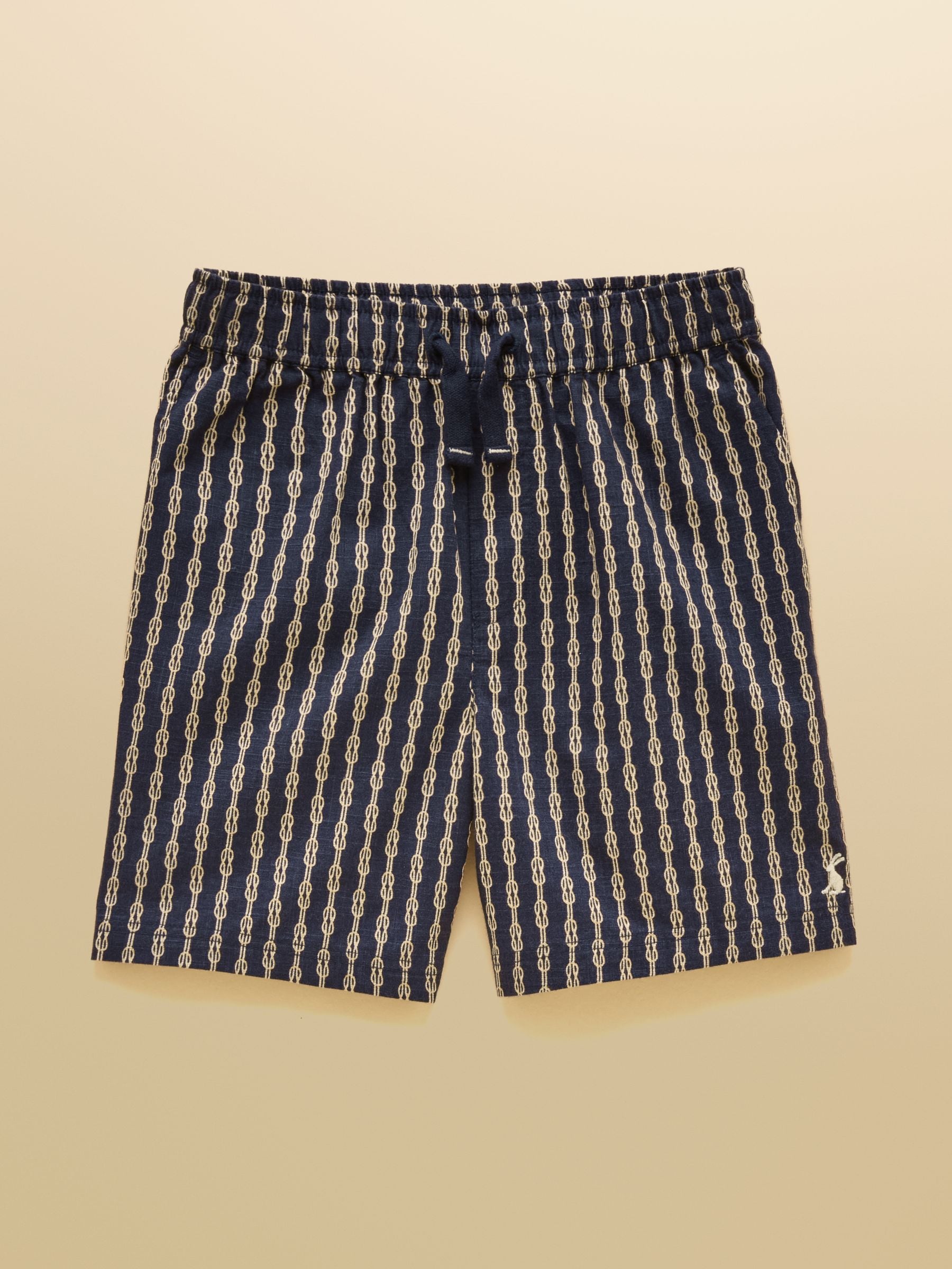 Joules Boys' Hadley Navy Blue Cotton Woven Shorts image 1