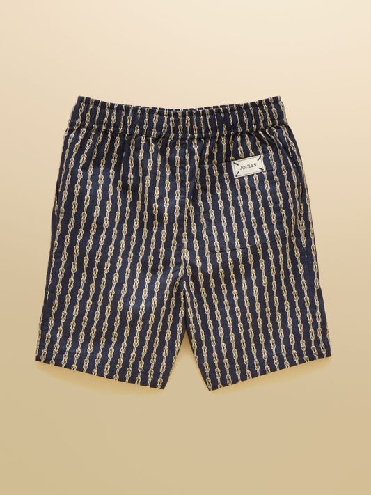 Joules Boys' Hadley Navy Blue Cotton Woven Shorts image 2