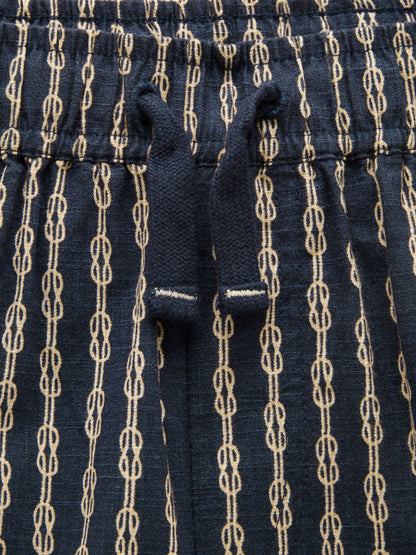 Joules Boys' Hadley Navy Blue Cotton Woven Shorts image 3