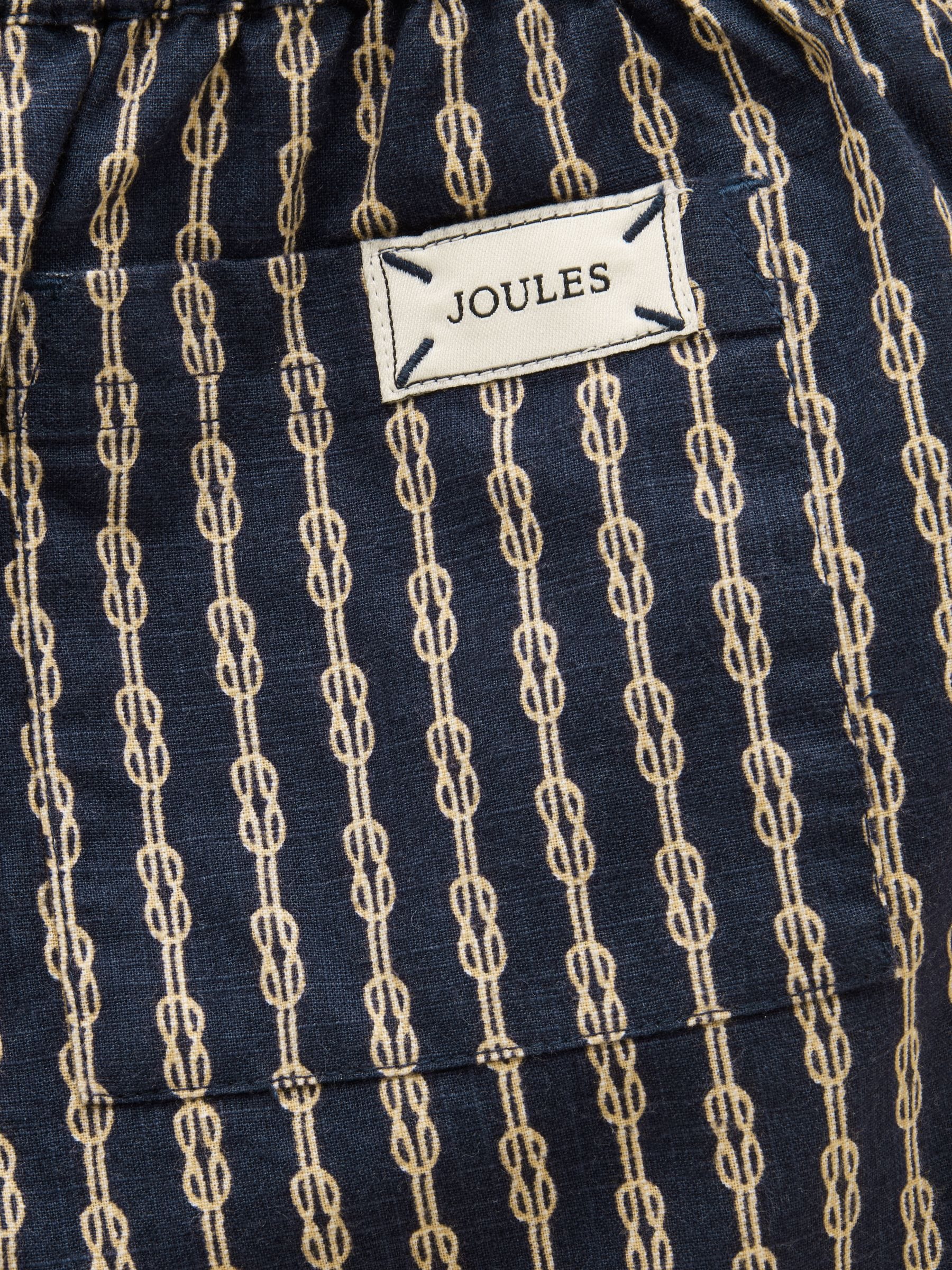 Joules Boys' Hadley Navy Blue Cotton Woven Shorts image 5