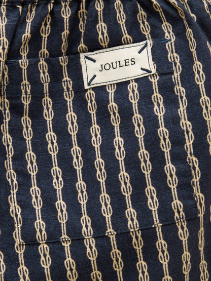 Joules Boys' Hadley Navy Blue Cotton Woven Shorts image 5