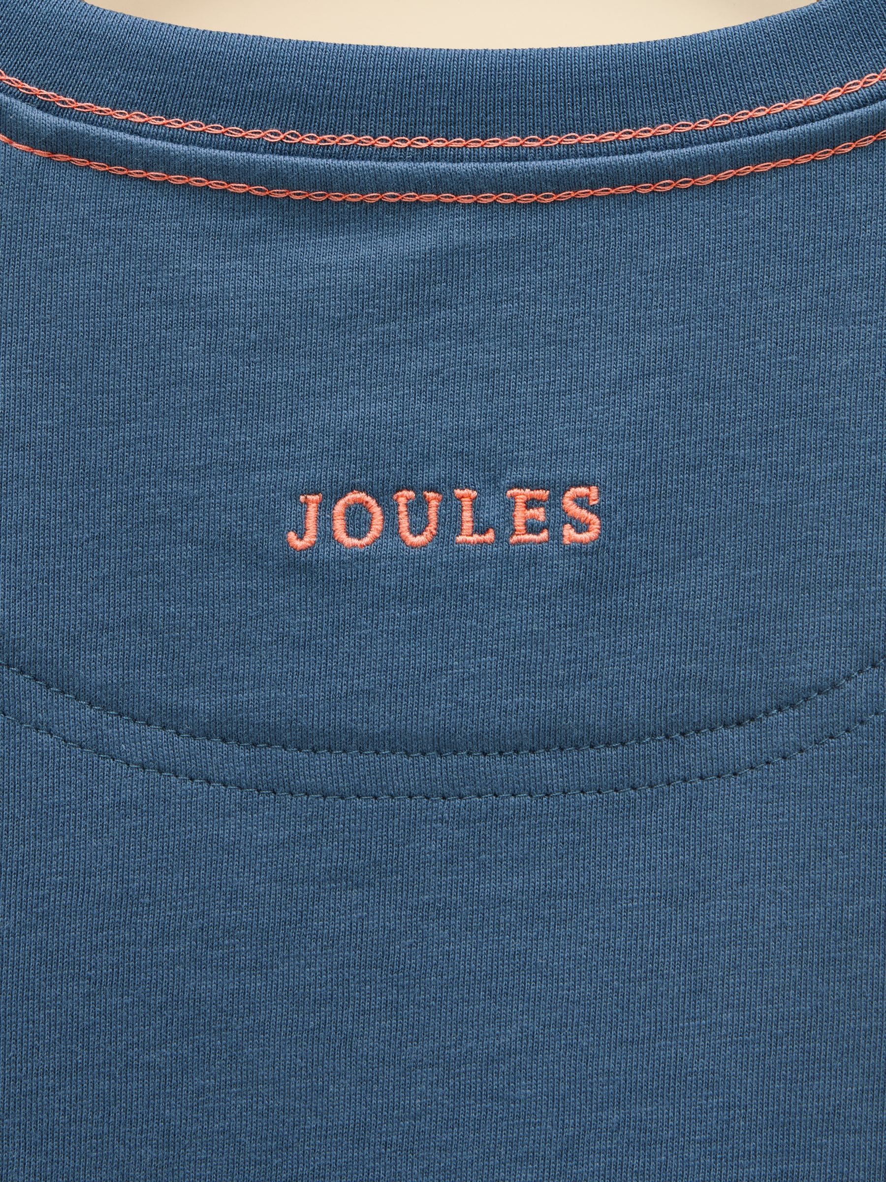 Joules Boys' Archie Navy Glow in the Dark Screenprint T-Shirt image 5