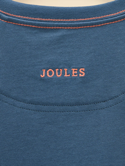 Joules Boys' Archie Navy Glow in the Dark Screenprint T-Shirt image 5
