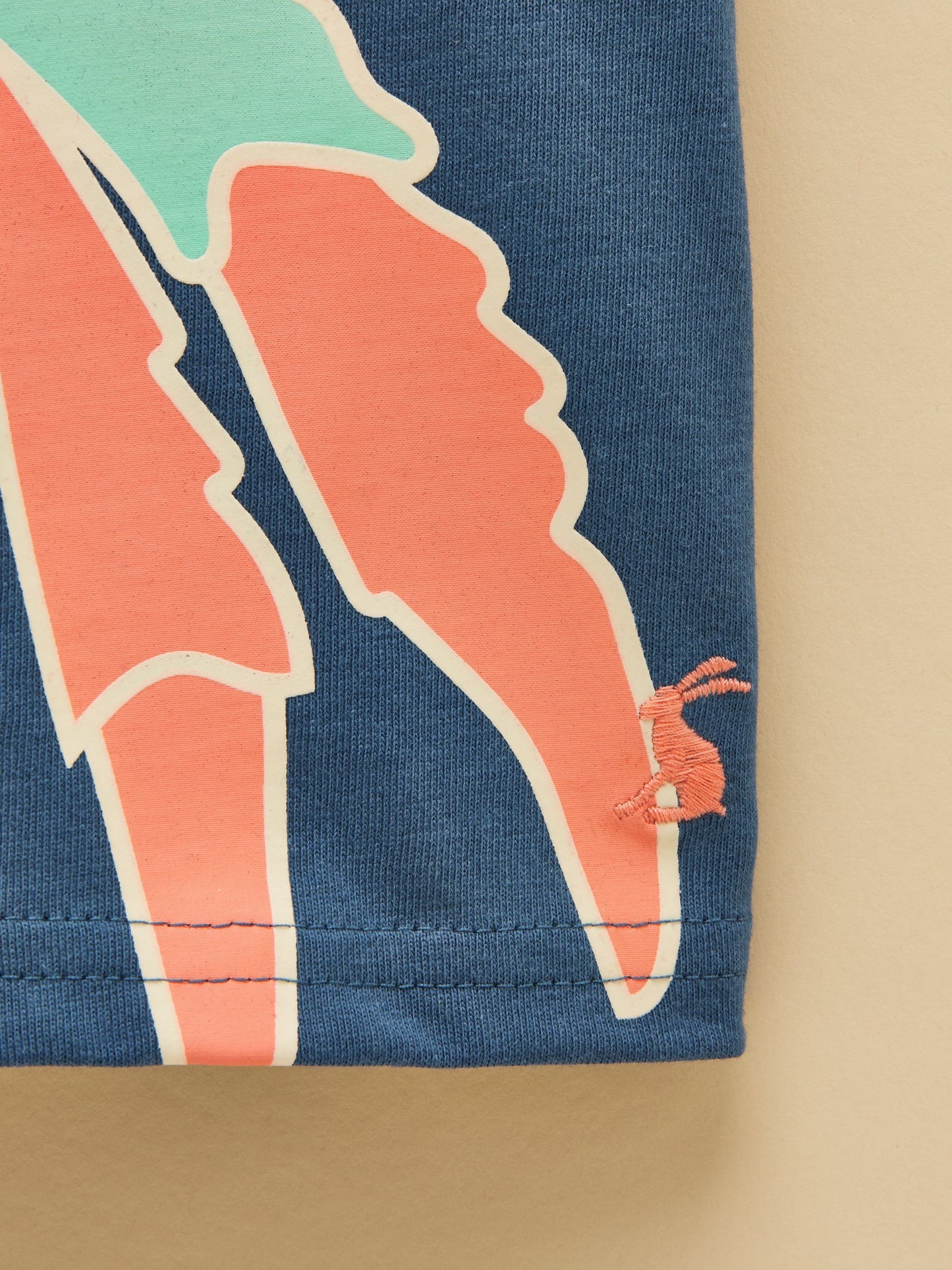 Joules Boys' Archie Navy Glow in the Dark Screenprint T-Shirt image 6