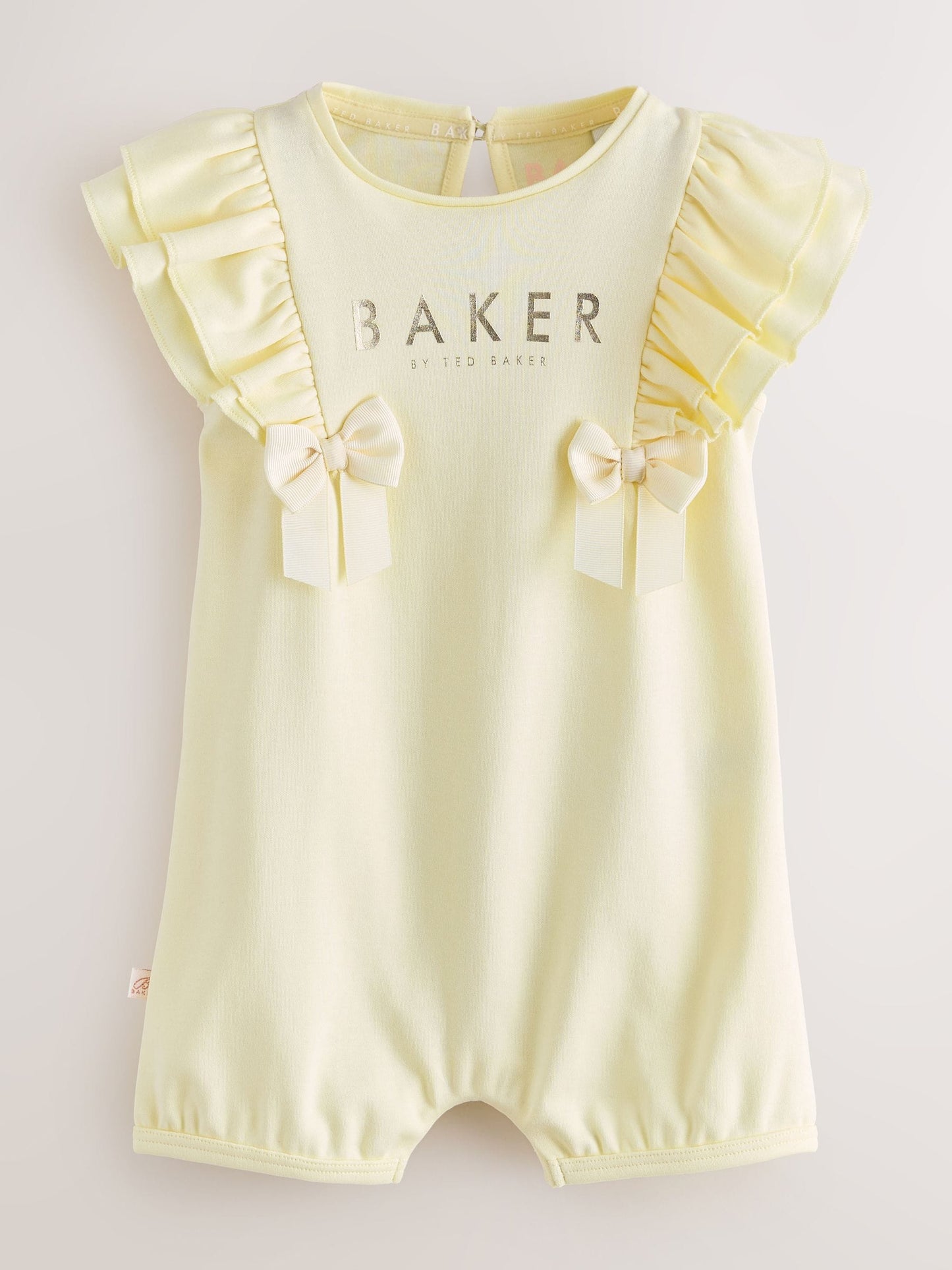 Baker by Ted Baker 3 Pack Frill Sleeve Rompers image 5