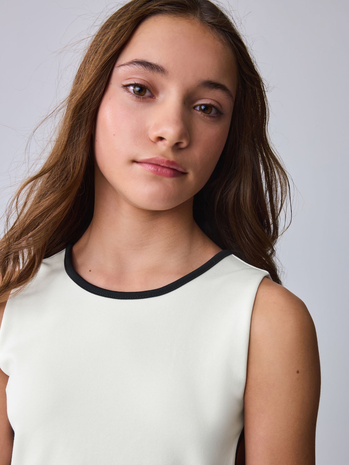 Baker by Ted Baker Cut Out Contrast Ponte Skater Dress image 5