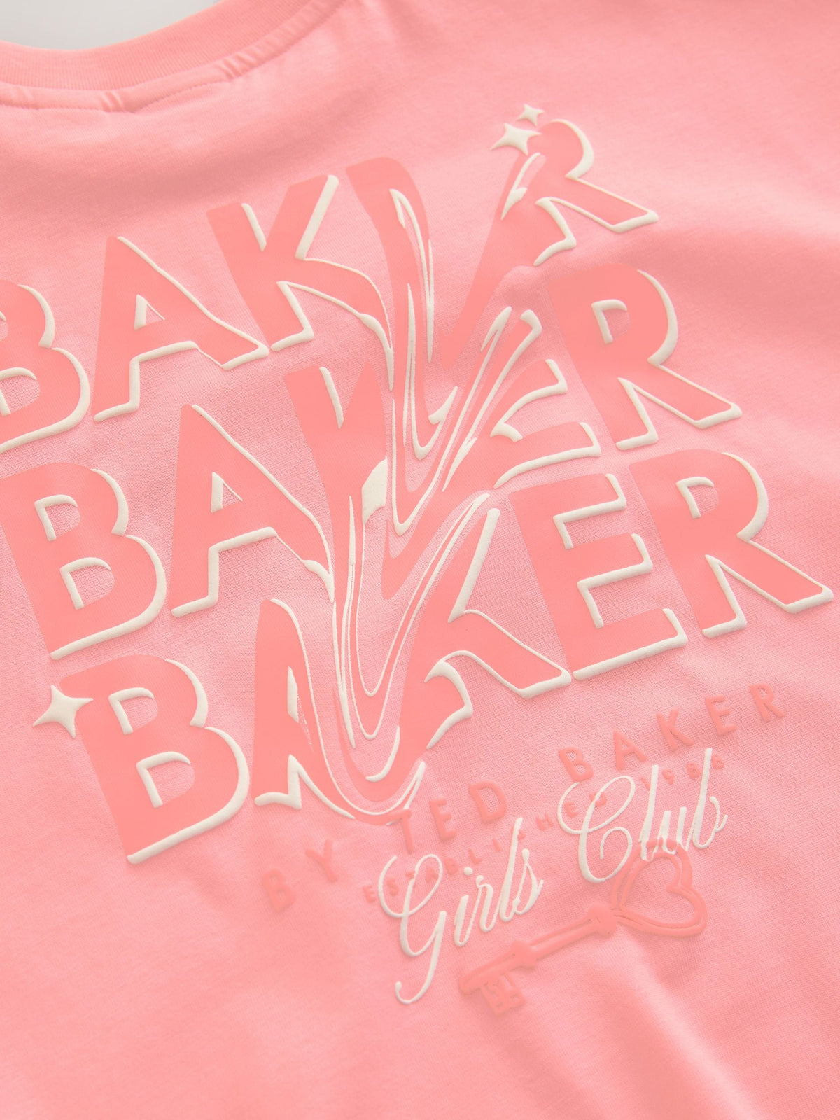 Dsiney Kidz - Baker by Ted Baker 2 Piece Oversized Tonal Graphic T-Shirt & Shorts Set image 10