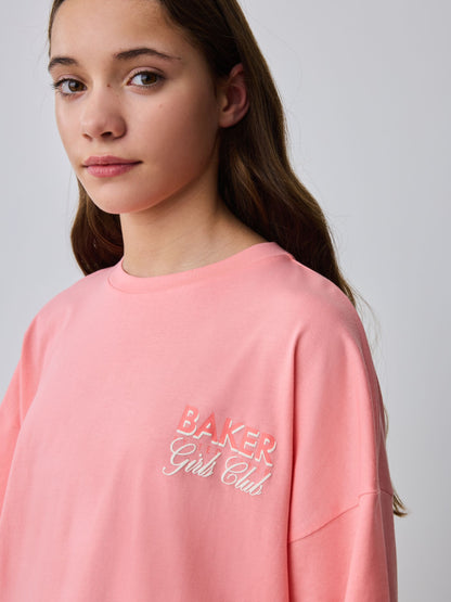 Dsiney Kidz - Baker by Ted Baker 2 Piece Oversized Tonal Graphic T-Shirt & Shorts Set image 5