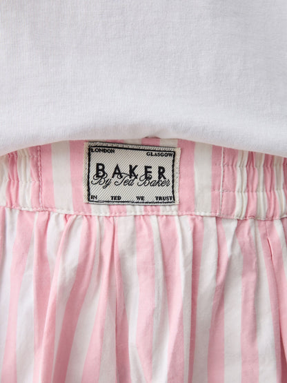 Baker by Ted Baker 2 Piece Oversized Lobster Graphic Tee & Stripe Short Set image 7