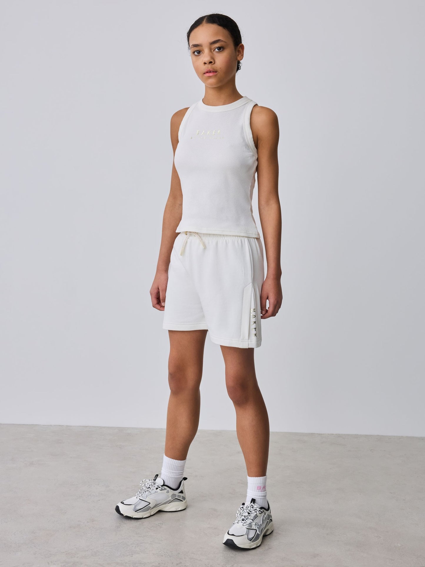 Baker by Ted Baker 2 Piece Racer Vest & Sweat Shorts Set image 4