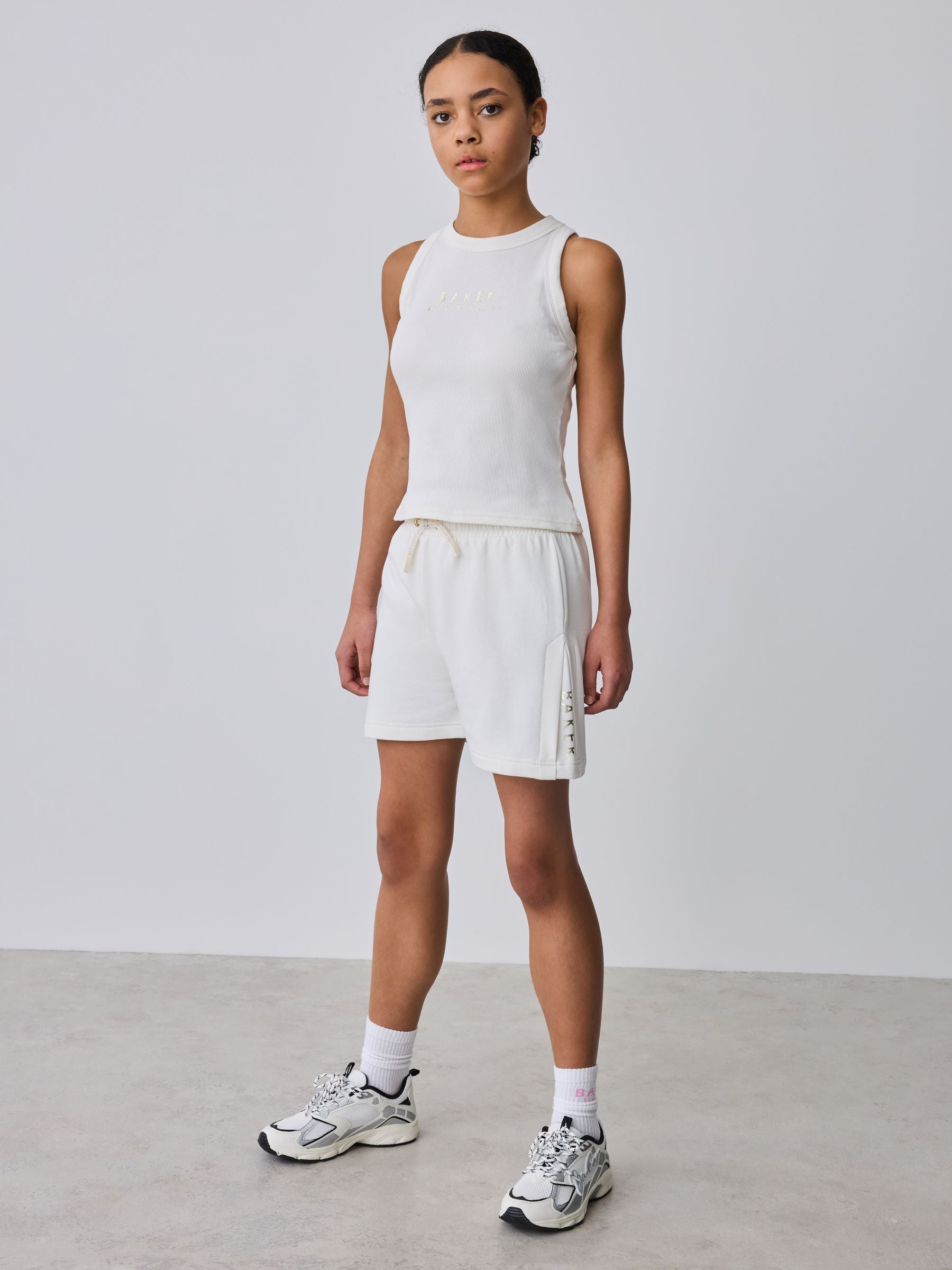 Baker by Ted Baker 2 Piece Racer Vest & Sweat Shorts Set image 4