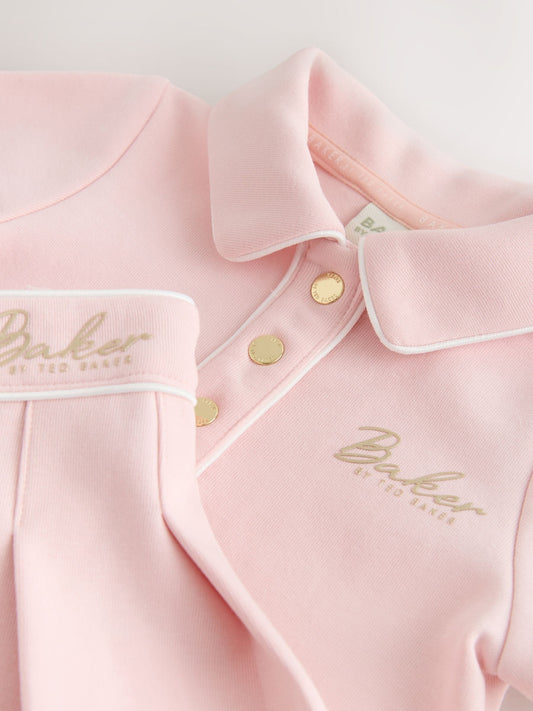 Baker by Ted Baker 2 Piece Tennis Polo Top & Skirt Set image 3
