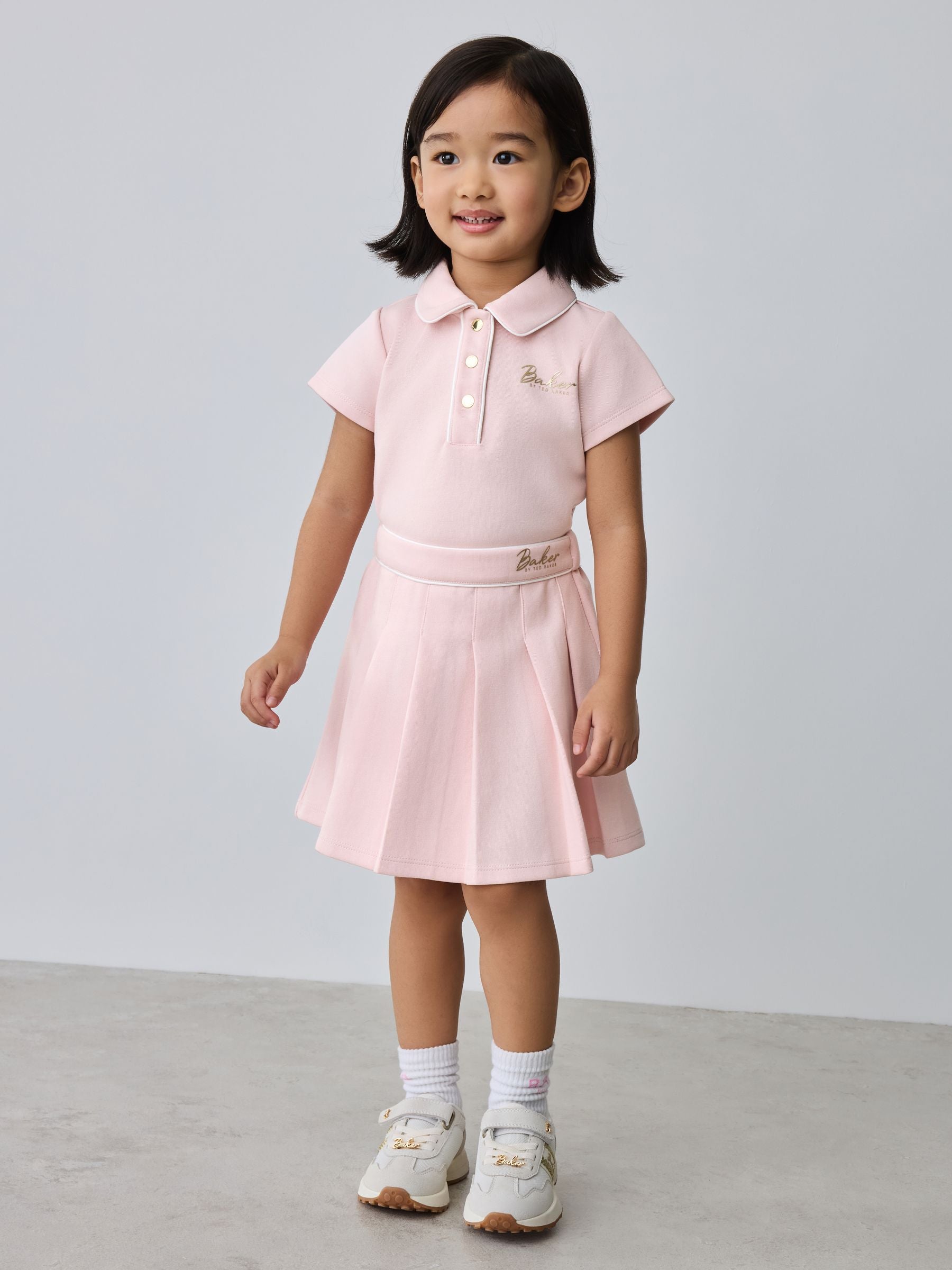 Baker by Ted Baker 2 Piece Tennis Polo Top & Skirt Set image 1