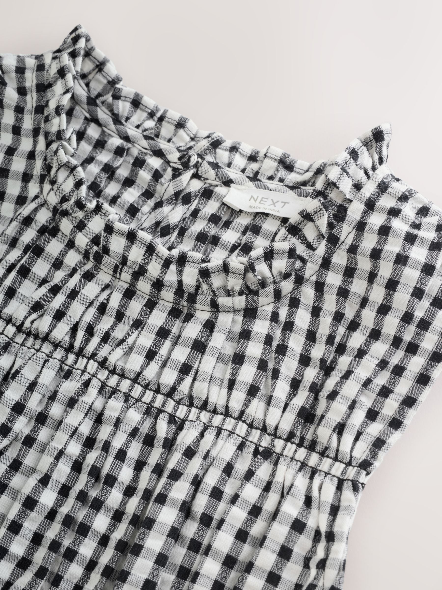 Dsiney Kidz - Monochrome Shirred Sleeveless Blouse (3-16yrs) image 4
