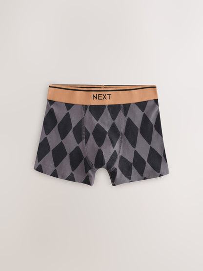 Grey Check Trunks 5 Pack (2-16yrs) - image 3