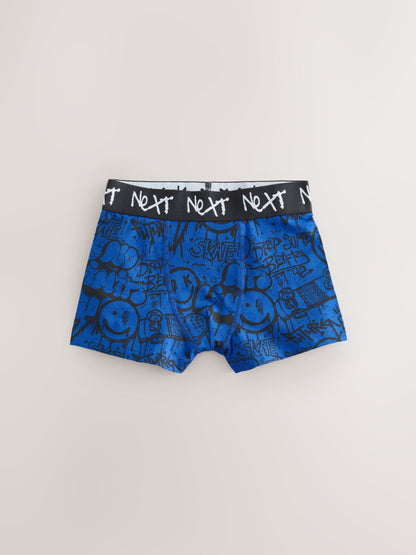 Dsiney Kidz - Black Graffiti Boxers 7 Pack (3-16yrs) image 7