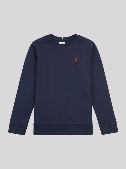 Dsiney Kidz - U.S. Polo Assn. Blue Double Horsemen Crew Sweatshirt image 6