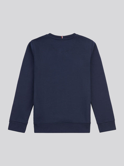 Dsiney Kidz - U.S. Polo Assn. Blue Double Horsemen Crew Sweatshirt image 7