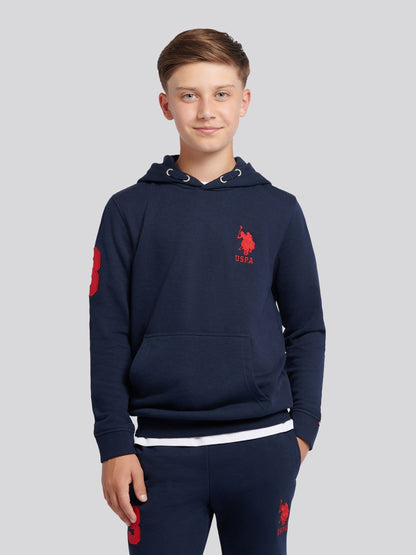 Dsiney Kidz - U.S. Polo Assn. Navy Blue Boys Player 3 Hoodie image 1