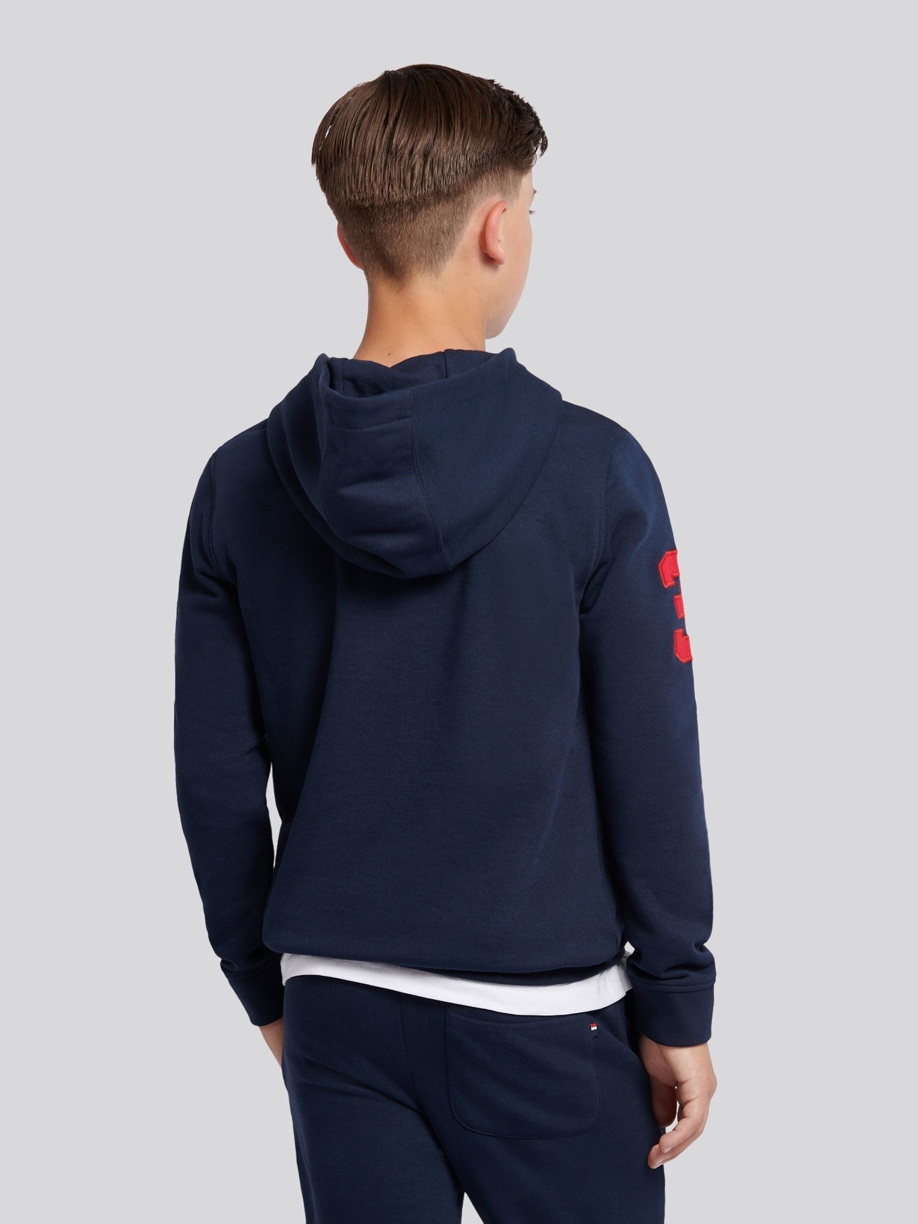 Dsiney Kidz - U.S. Polo Assn. Navy Blue Boys Player 3 Hoodie image 3