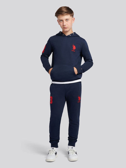 Dsiney Kidz - U.S. Polo Assn. Navy Blue Boys Player 3 Hoodie image 6
