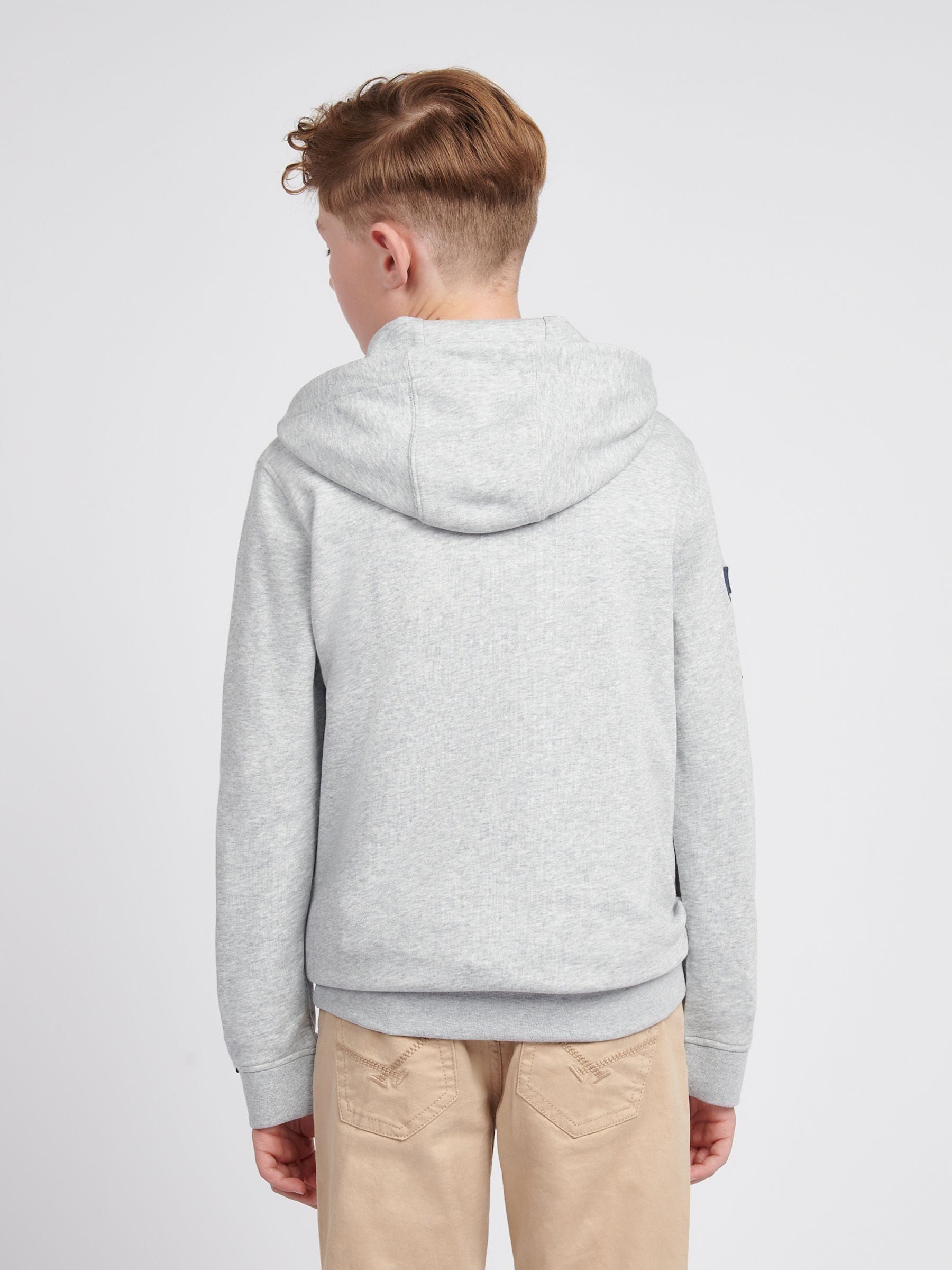 Dsiney Kidz - U.S. Polo Assn. Grey Boys Player 3 Hoodie image 4