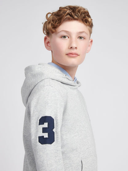 Dsiney Kidz - U.S. Polo Assn. Grey Boys Player 3 Hoodie image 5