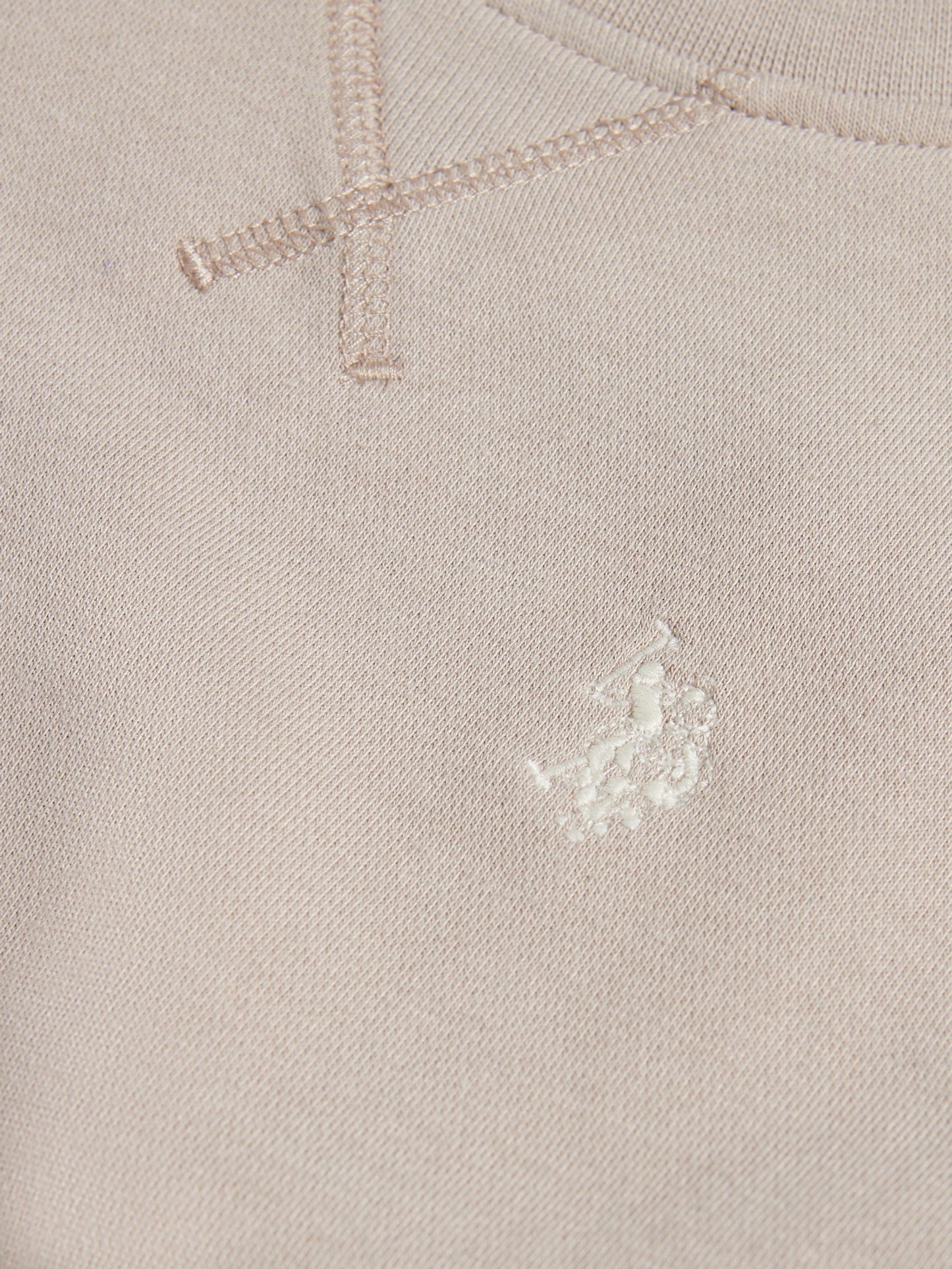 Dsiney Kidz - U.S. Polo Assn. Natural Double Horsemen Crew Sweatshirt image 8
