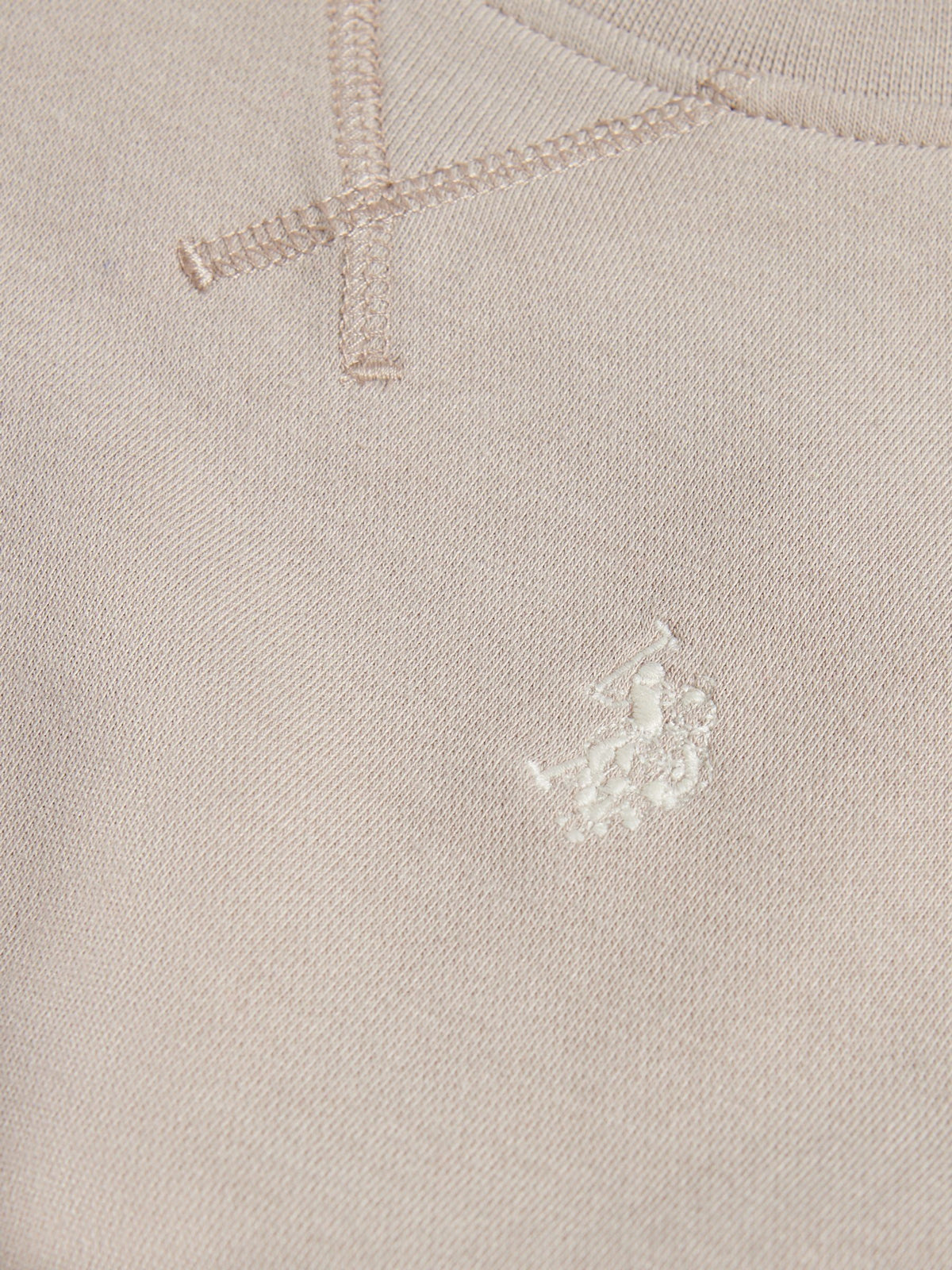 Dsiney Kidz - U.S. Polo Assn. Natural Double Horsemen Crew Sweatshirt image 8