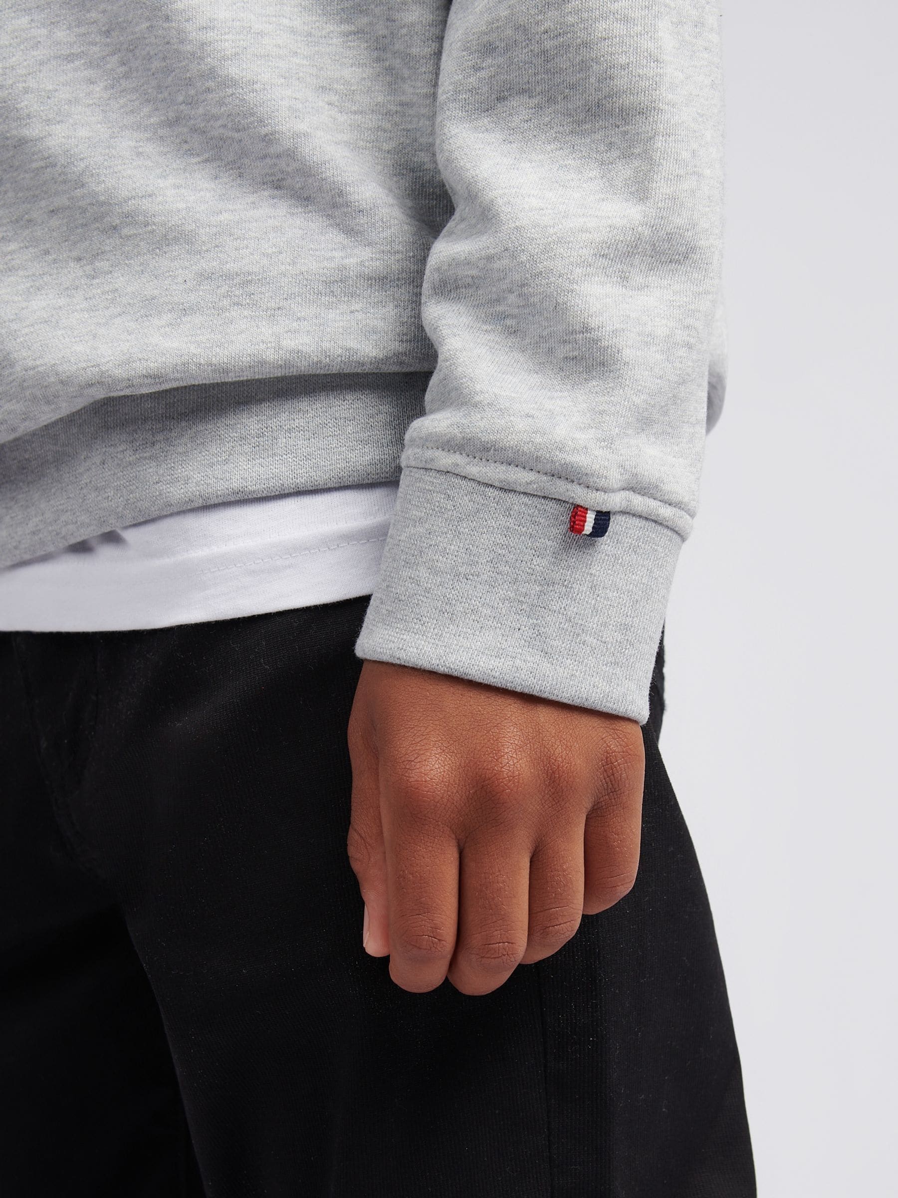 Dsiney Kidz - U.S. Polo Assn. Grey Double Horsemen ¼ Zip Sweatshirt image 5