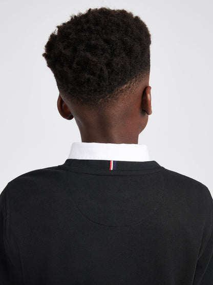Dsiney Kidz - U.S. Polo Assn. Black Double Horsemen Crew Sweatshirt image 6