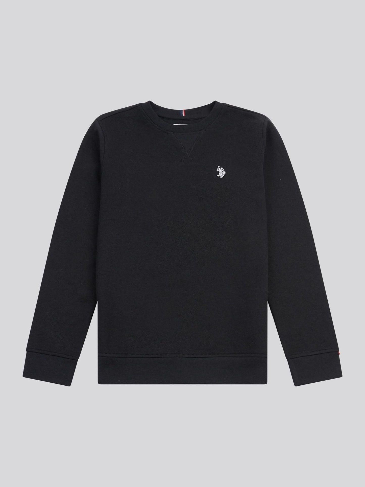 Dsiney Kidz - U.S. Polo Assn. Black Double Horsemen Crew Sweatshirt image 7